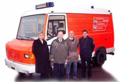 Rettungswagen aus Herford fr Lutsk