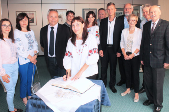 Austausch mit Lehrern und Studenten aus der Ukraine