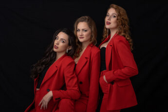 Das Ladies Trio tritt in Bünde auf.